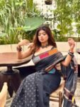 সেমি মসলিন শাড়ি