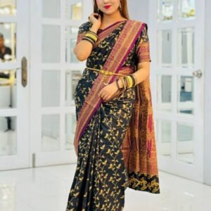 কাশ্মীরি লতা শাড়ী