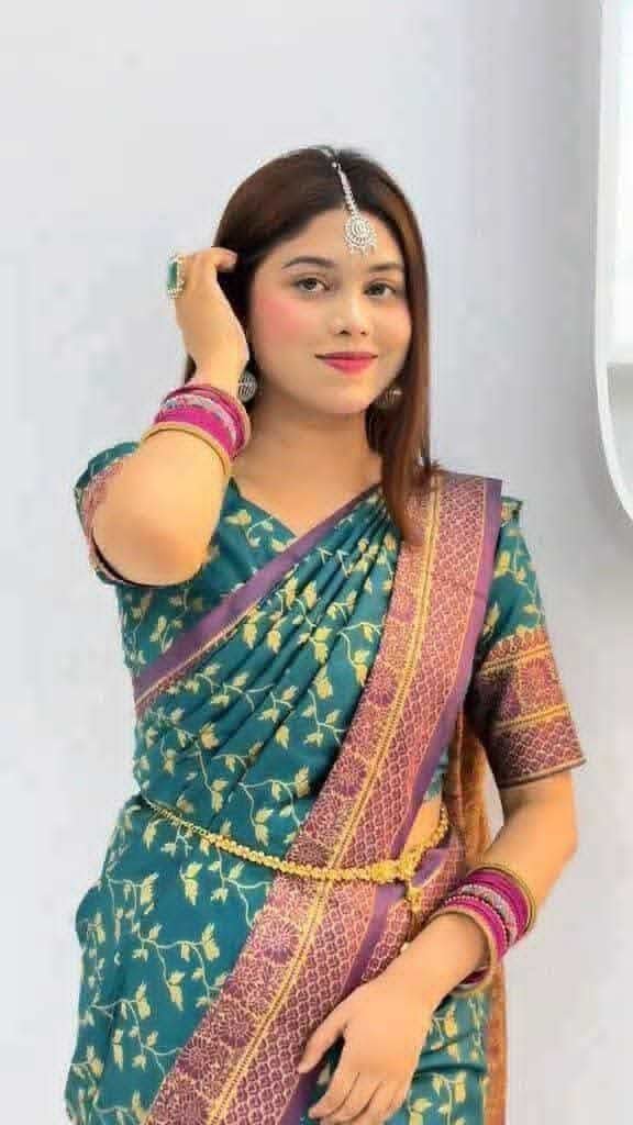 কাশ্মীরি লতা শাড়ী